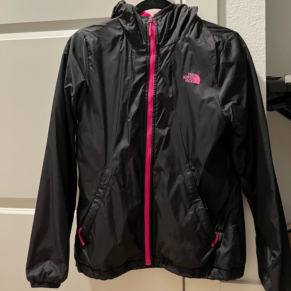 Black Northface Jacket with Hood | S